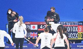 (BEIJING2022)CHINA-BEIJING-OLYMPIC WINTER GAMES-CURLING-WOMEN'S GOLD MEDAL GAME-JPN VS GBR(CN)