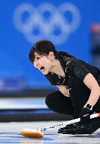 (BEIJING2022)CHINA-BEIJING-OLYMPIC WINTER GAMES-CURLING-WOMEN'S GOLD MEDAL GAME-JPN VS GBR(CN)