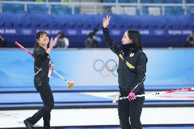 (BEIJING2022)CHINA-BEIJING-OLYMPIC WINTER GAMES-CURLING-WOMEN'S GOLD MEDAL GAME-JPN VS GBR(CN)