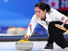 (BEIJING2022)CHINA-BEIJING-OLYMPIC WINTER GAMES-CURLING-WOMEN'S GOLD MEDAL GAME-JPN VS GBR(CN)