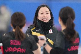 (BEIJING2022)CHINA-BEIJING-OLYMPIC WINTER GAMES-CURLING-WOMEN'S GOLD MEDAL GAME-JPN VS GBR(CN)