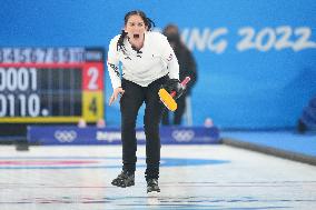 (BEIJING2022)CHINA-BEIJING-OLYMPIC WINTER GAMES-CURLING-WOMEN'S GOLD MEDAL GAME-JPN VS GBR(CN)