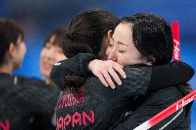 (XHTP)(BEIJING2022)CHINA-BEIJING-OLYMPIC WINTER GAMES-CURLING-WOMEN'S GOLD MEDAL GAME-JPN VS GBR(CN)