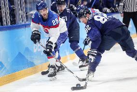 (BEIJING2022)CHINA-BEIJING-OLYMPIC WINTER GAMES-ICE HOCKEY-MAN'S PLAY-OFF SEMIFINAL-FIN VS SVK (CN)