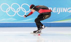 (BEIJING2022)CHINA-BEIJING-OLYMPIC WINTER GAMES-SPEED SKATING-MEN'S 1000M (CN)