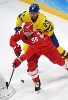 (BEIJING2022)CHINA-BEIJING-OLYMPIC WINTER GAMES-ICE HOCKEY-MAN'S PLAY-OFF SEMIFINAL-ROC VS SWE (CN)