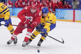 (BEIJING2022)CHINA-BEIJING-OLYMPIC WINTER GAMES-ICE HOCKEY-MAN'S PLAY-OFF SEMIFINAL-ROC VS SWE (CN)