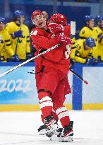 (BEIJING2022)CHINA-BEIJING-OLYMPIC WINTER GAMES-ICE HOCKEY-MAN'S PLAY-OFF SEMIFINAL-ROC VS SWE (CN)