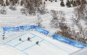 (BEIJING2022)CHINA-ZHANGJIAKOU-OLYMPIC WINTER GAMES-FREESTYLE SKIING-MEN'S SKI CROSS (CN)