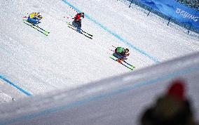 (BEIJING2022)CHINA-ZHANGJIAKOU-OLYMPIC WINTER GAMES-FREESTYLE SKIING-MEN'S SKI CROSS (CN)