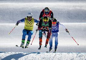 (BEIJING2022)CHINA-ZHANGJIAKOU-OLYMPIC WINTER GAMES-FREESTYLE SKIING-MEN'S SKI CROSS (CN)