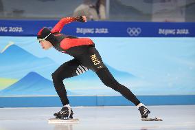 (BEIJING2022)CHINA-BEIJING-OLYMPIC WINTER GAMES-SPEED SKATING-MEN'S 1,000M (CN)