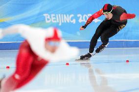 (BEIJING2022)CHINA-BEIJING-OLYMPIC WINTER GAMES-SPEED SKATING-MEN'S 1000M (CN)