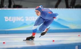 (BEIJING2022)CHINA-BEIJING-OLYMPIC WINTER GAMES-SPEED SKATING-MEN'S 1000M (CN)