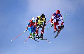 (BEIJING2022)CHINA-ZHANGJIAKOU-OLYMPIC WINTER GAMES-FREESTYLE SKIING-MEN'S SKI CROSS (CN)