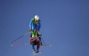 (BEIJING2022)CHINA-ZHANGJIAKOU-OLYMPIC WINTER GAMES-FREESTYLE SKIING-MEN'S SKI CROSS (CN)