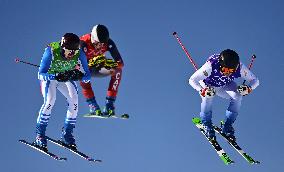 (BEIJING2022)CHINA-ZHANGJIAKOU-OLYMPIC WINTER GAMES-FREESTYLE SKIING-MEN'S SKI CROSS (CN)