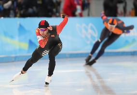 (BEIJING2022)CHINA-BEIJING-OLYMPIC WINTER GAMES-SPEED SKATING-MEN'S 1000M (CN)