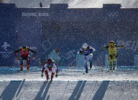 (BEIJING2022)CHINA-ZHANGJIAKOU-OLYMPIC WINTER GAMES-FREESTYLE SKIING-MEN'S SKI CROSS (CN)