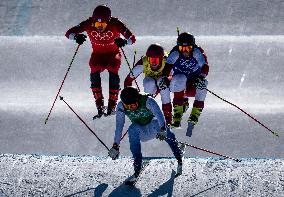 (BEIJING2022)CHINA-ZHANGJIAKOU-OLYMPIC WINTER GAMES-FREESTYLE SKIING-MEN'S SKI CROSS (CN)