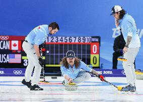 (BEIJING 2022)CHINA-BEIJING-OLYMPIC WINTER GAMES-CURLING-MAN-BRONZE MEDAL-USA vs CAN(CN)