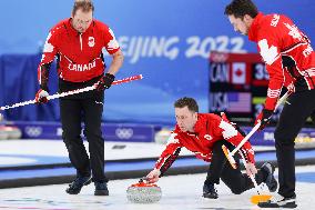 (BEIJING 2022)CHINA-BEIJING-OLYMPIC WINTER GAMES-CURLING-MAN-BRONZE MEDAL-USA vs CAN(CN)