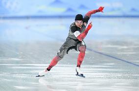 (BEIJING2022)CHINA-BEIJING-OLYMPIC WINTER GAMES-SPEED SKATING-MEN'S 1,000M (CN)