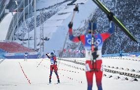 (BEIJING2022)CHINA-ZHANGJIAKOU-OLYMPIC WINTER GAMES-BIATHLON-MEN'S 15KM MASS START (CN)