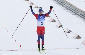 (BEIJING2022)CHINA-ZHANGJIAKOU-OLYMPIC WINTER GAMES-BIATHLON-MEN'S 15KM MASS START (CN)