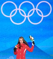 (BEIJING2022)CHINA-ZHANGJIAKOU-OLYMPIC WINTER GAMES-AWARDING CEREMONY-FREESTYLE SKIING (CN)