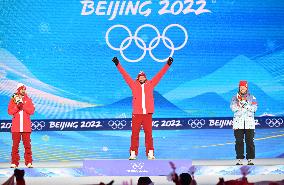 (BEIJING2022)CHINA-ZHANGJIAKOU-OLYMPIC WINTER GAMES-AWARDING CEREMONY-FREESTYLE SKIING (CN)