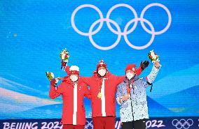 (BEIJING2022)CHINA-ZHANGJIAKOU-OLYMPIC WINTER GAMES-AWARDING CEREMONY-FREESTYLE SKIING (CN)