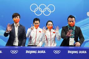 (BEIJING2022)CHINA-BEIJING-OLYMPIC WINTER GAMES-FIGURE SKATING-PAIR SKATING-SHORT PROGRAM (CN)