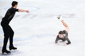 (BEIJING2022)CHINA-BEIJING-OLYMPIC WINTER GAMES-FIGURE SKATING-PAIR SKATING-SHORT PROGRAM (CN)