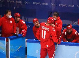 (BEIJING2022)CHINA-BEIJING-OLYMPIC WINTER GAMES-ICE HOCKEY-MAN'S PLAY-OFF SEMIFINAL-ROC VS SWE (CN)