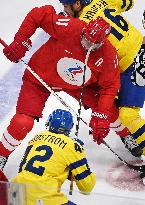 (BEIJING2022)CHINA-BEIJING-OLYMPIC WINTER GAMES-ICE HOCKEY-MAN'S PLAY-OFF SEMIFINAL-ROC VS SWE (CN)