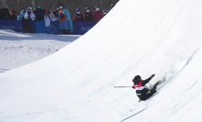 (BEIJING2022)CHINA-ZHANGJIAKOU-OLYMPIC WINTER GAMES-FREESTYLE SKIING-WOMEN'S FREESKI HALFPIPE-FINAL (CN)