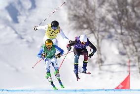 (XHTP)(BEIJING2022)CHINA-ZHANGJIAKOU-OLYMPIC WINTER GAMES-FREESTYLE SKIING-MEN'S SKI CROSS (CN)