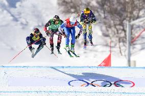 (XHTP)(BEIJING2022)CHINA-ZHANGJIAKOU-OLYMPIC WINTER GAMES-FREESTYLE SKIING-MEN'S SKI CROSS (CN)