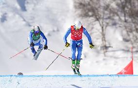 (BEIJING2022)CHINA-ZHANGJIAKOU-OLYMPIC WINTER GAMES-FREESTYLE SKIING-MEN'S SKI CROSS (CN)