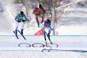 (XHTP)(BEIJING2022)CHINA-ZHANGJIAKOU-OLYMPIC WINTER GAMES-FREESTYLE SKIING-MEN'S SKI CROSS (CN)