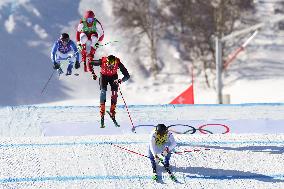 (BEIJING2022)CHINA-ZHANGJIAKOU-OLYMPIC WINTER GAMES-FREESTYLE SKIING-MEN'S SKI CROSS (CN)