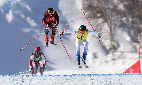 (BEIJING2022)CHINA-ZHANGJIAKOU-OLYMPIC WINTER GAMES-FREESTYLE SKIING-MEN'S SKI CROSS (CN)