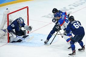 (BEIJING2022)CHINA-BEIJING-OLYMPIC WINTER GAMES-ICE HOCKEY-MAN'S PLAY-OFF SEMIFINAL-FIN VS SVK (CN)