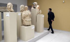 CYPRUS-LARNACA-ARCHEOLOGICAL MUSEUM-REOPEN