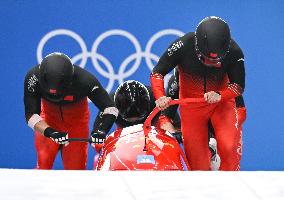 (BEIJING2022)CHINA-BEIJING-OLYMPIC WINTER GAMES-BOBSLEIGH-4-MEN-HEAT(CN)