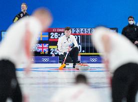 (BEIJING2022)CHINA-BEIJING-OLYMPIC WINTER GAMES-CURLING-MEN'S GOLD MEDAL GAME-GBR VS SWE (CN)