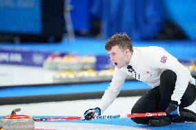 (BEIJING2022)CHINA-BEIJING-OLYMPIC WINTER GAMES-CURLING-MEN'S GOLD MEDAL GAME-GBR VS SWE (CN)