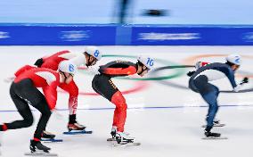 (BEIJING2022)CHINA-BEIJING-OLYMPIC WINTER GAMES-SPEED SKATING-MEN'S MASS START (CN)