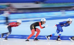 (BEIJING2022)CHINA-BEIJING-OLYMPIC WINTER GAMES-SPEED SKATING-WOMEN'S MASS START (CN)